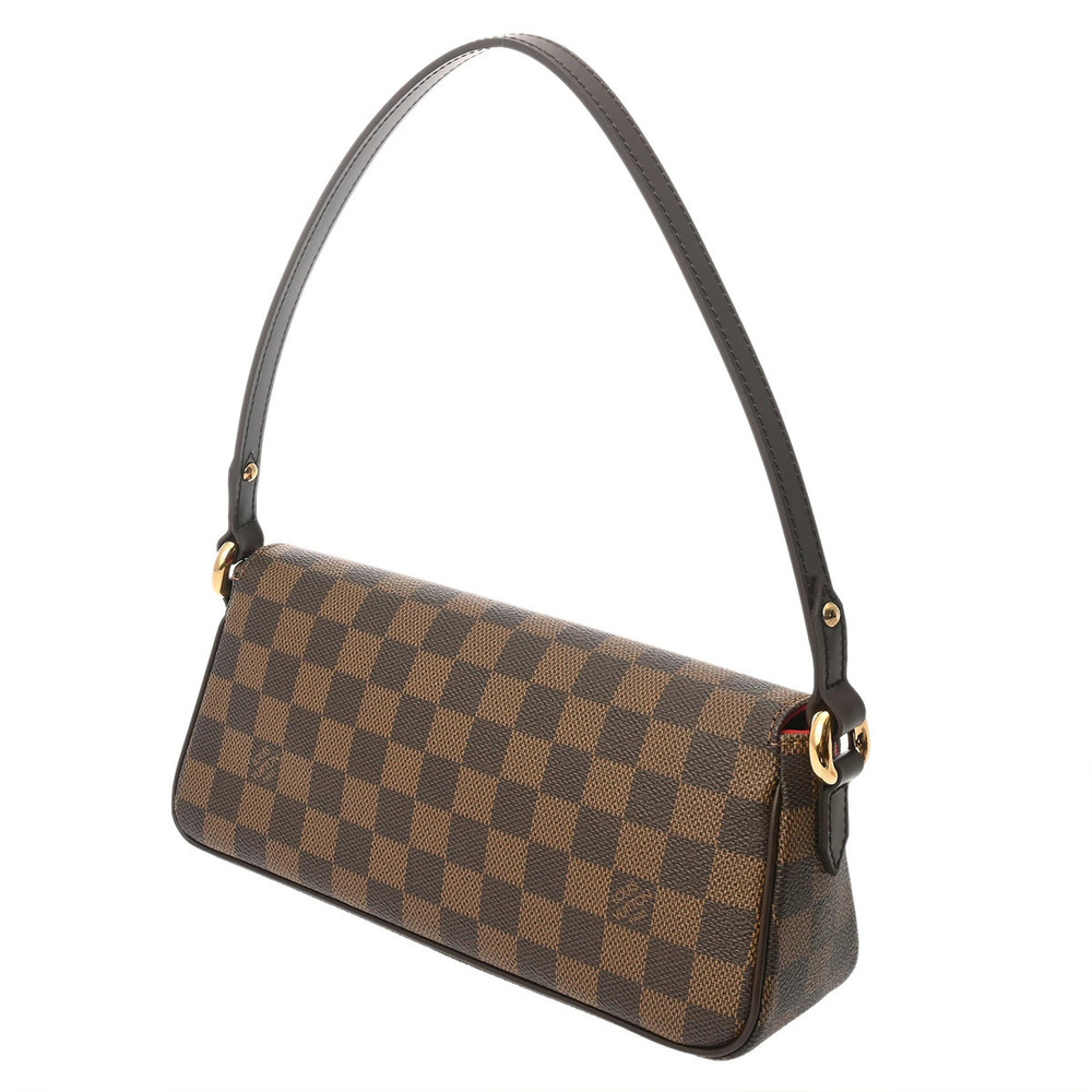Louis Vuitton Canvas Bag Ravello Hobo Damier Brown